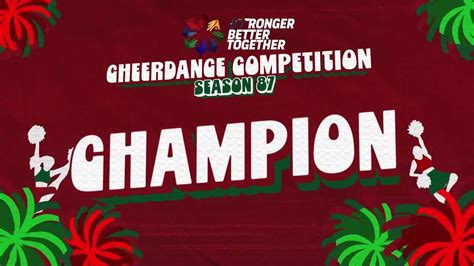 NU Pep Squad champion awarding .